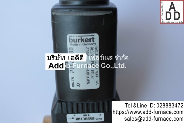 Burkert Gas Solenoid Valve 1to2inch (7)